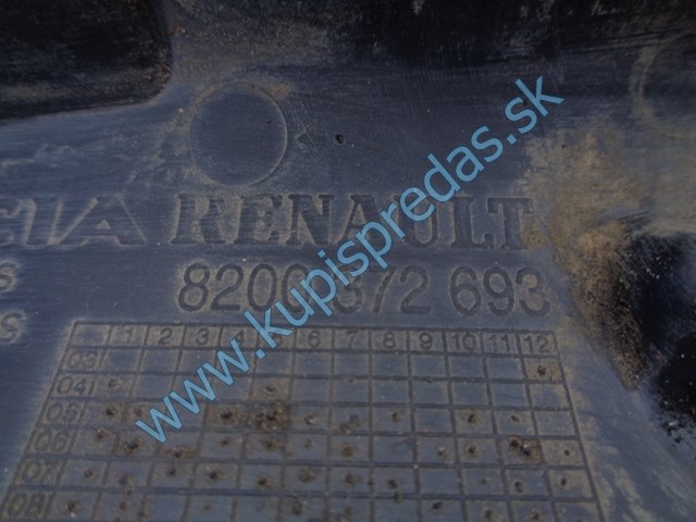 pravý zadný kryt podlahy na daciu duster, 8200372693